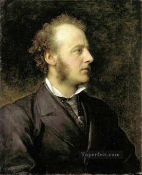 ジョージ・フレデリック・ワッツ Painting - ジョン・エヴェレット・ミレー卿の肖像 1871年 ジョージ・フレデリック・ワッツ